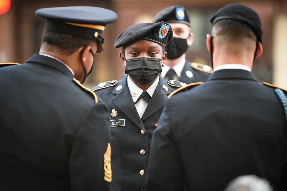 USAG Humphreys Command Inspection with CSM Lemon