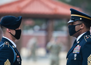 USAG Humphreys Command Inspection with CSM Lemon