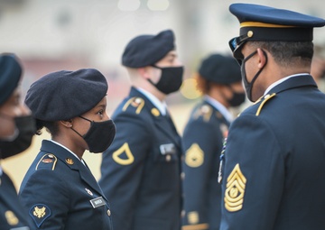 USAG Humphreys Command Inspection with CSM Lemon