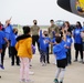 351st EARS hosts students, teachers for KC-135 tour