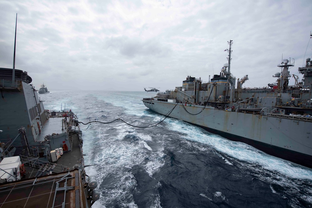 Mitscher Conducts Routine Operations in U.S. Sixth Fleet