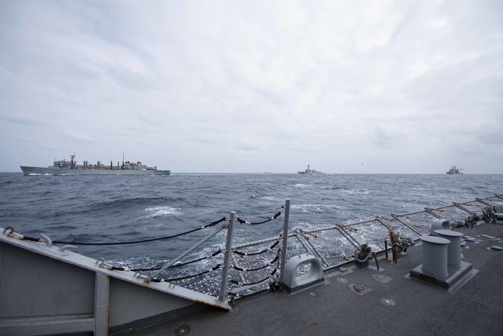 Mitscher Conducts Routine Operations in U.S. Sixth Fleet