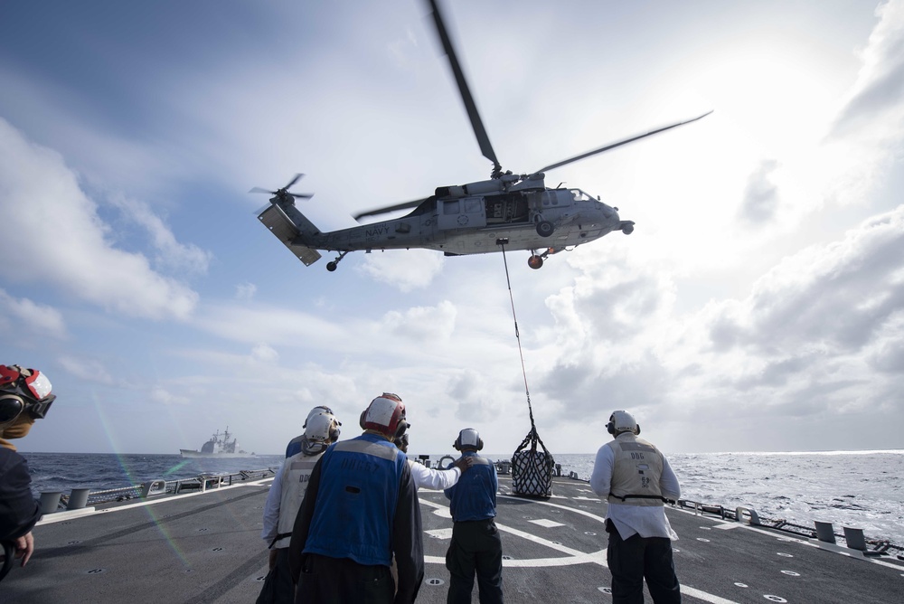 Mitscher Conducts Routine Operations in U.S. Sixth Fleet