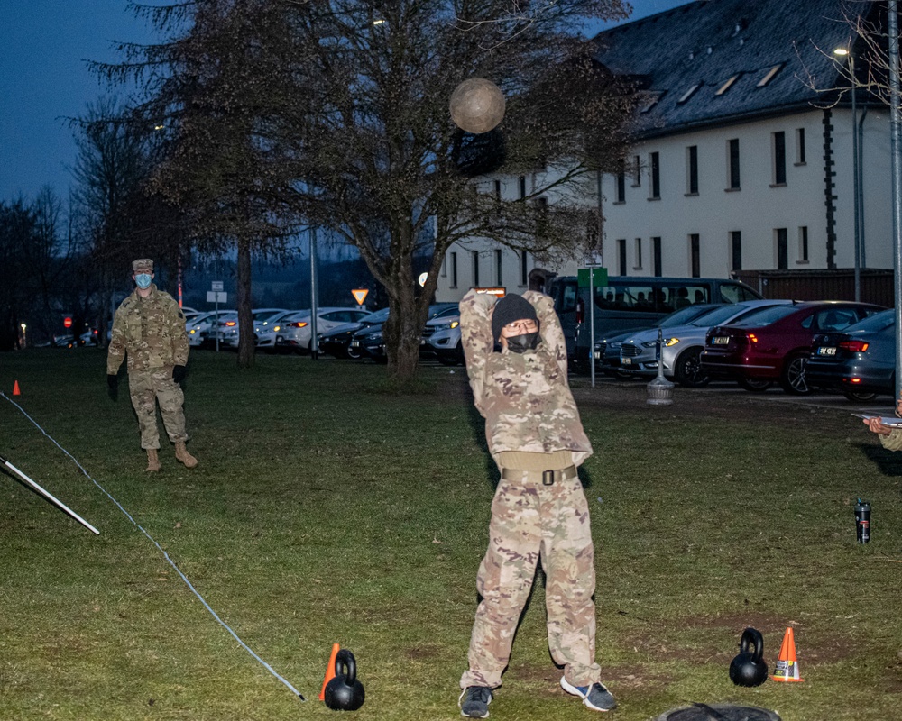 44th Expeditionary Signal Battalion NCO Induction