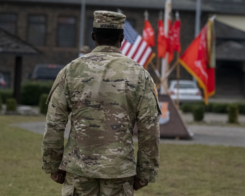 44th Expeditionary Signal Battalion NCO Induction