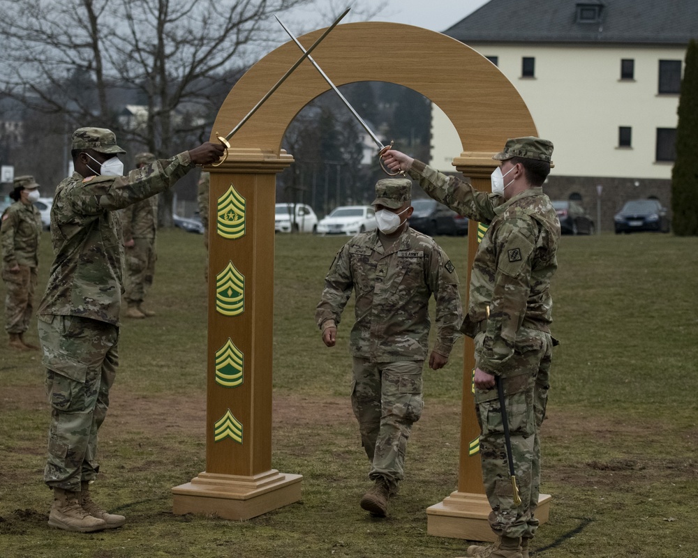 44th Expeditionary Signal Battalion NCO Induction