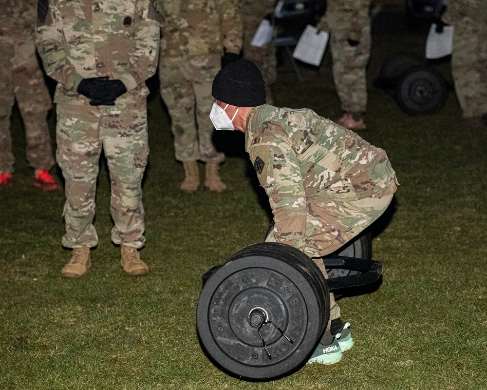 44th Expeditionary Signal Battalion NCO Induction