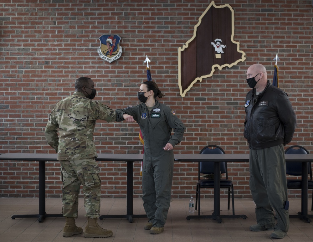 ANG command chief visits Citizen Airmen in Maine