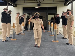 Quiet-by-nature flag writer excels out of comfort zone at NAVSUP headquarters