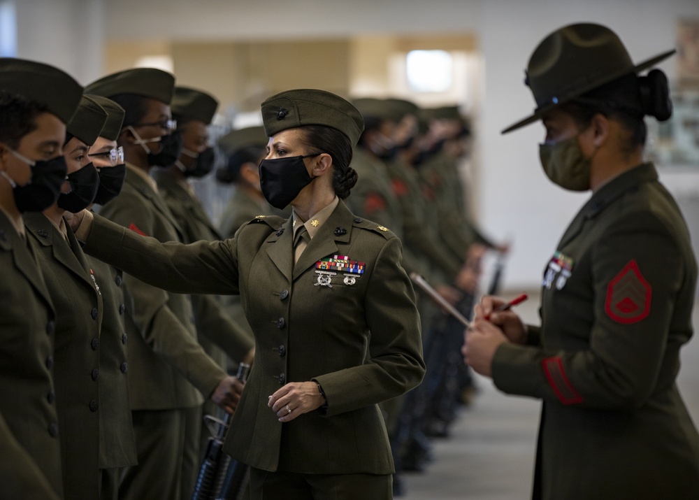 November Company Battalion Commander Inspection