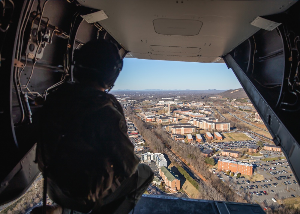 4th MCD Marines Visit Liberty University