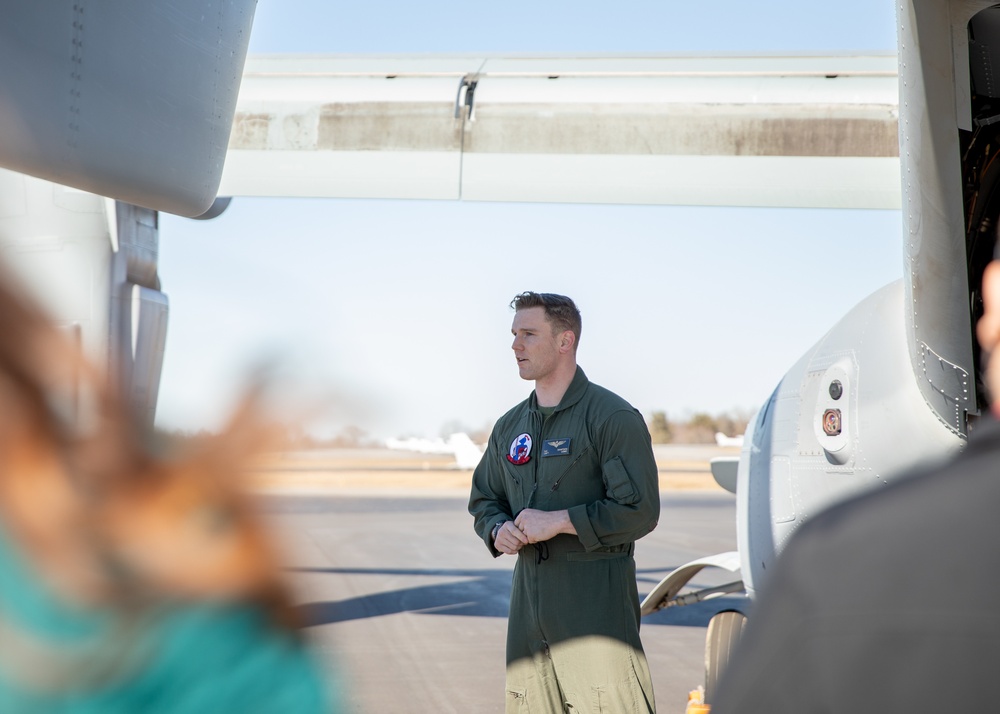 4th MCD Marines Visit Liberty University