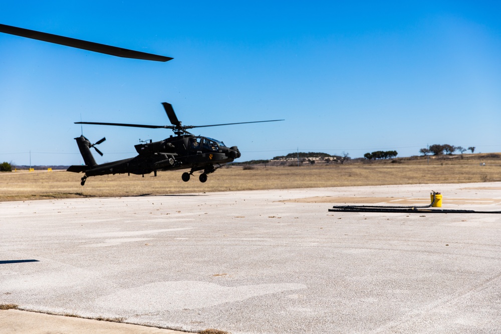 Aerial Gunnery Takes Place at Fort Hood