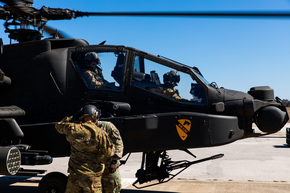 Aerial Gunnery Takes Place at Fort Hood