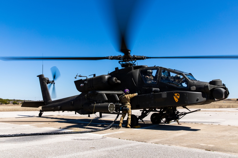 Aerial Gunnery Takes Place at Fort Hood