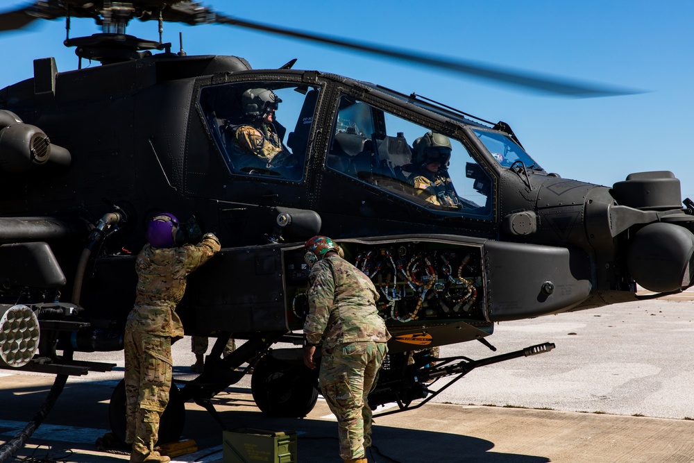 Aerial Gunnery Takes Place at Fort Hood