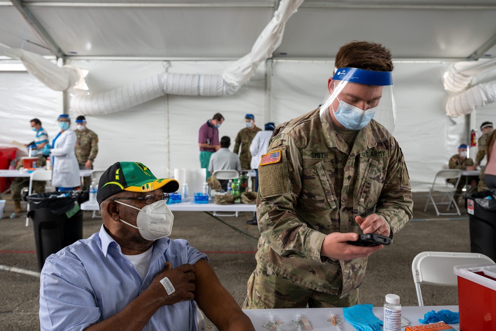 Miami Community Vaccination Center Daily Ops 8 March 2021