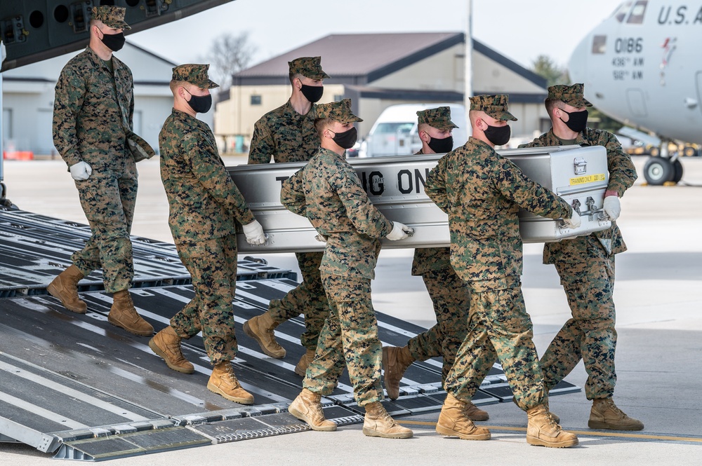 Joint Service, AFMAO dignified transfer training