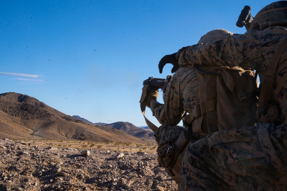 BLT 1/1 Conducts Live-Fire Drills during RUT