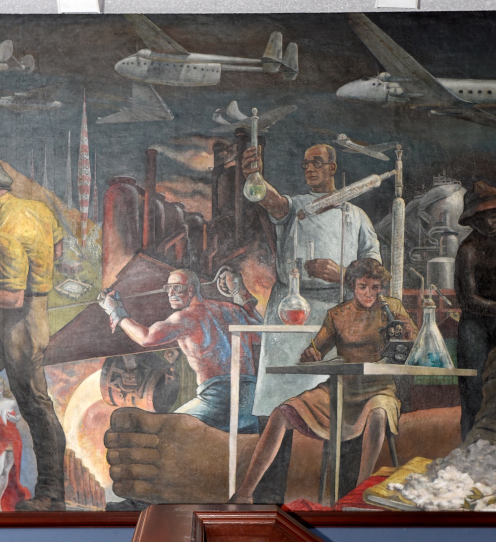 Bridge of Wings painting, Air Force Materiel Command