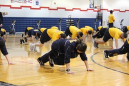 TSC Great Lakes CFLs Tasked with Student Fitness Following COVID 19 Mitigation Efforts