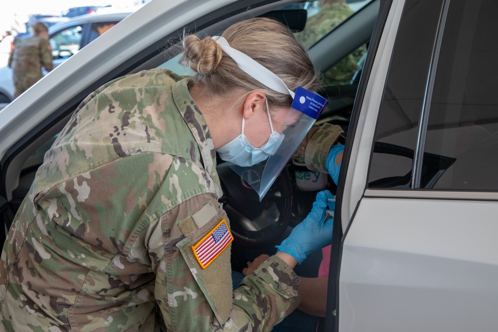 MEDCOM Personnel Prepare Vaccinations for CVC