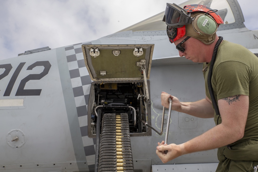 VMFA-312 Conducts Live Ordnance Training in Guam