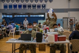 Hawaii National Guard COVID-19 Vaccinations for Hawaii Island Department of Education