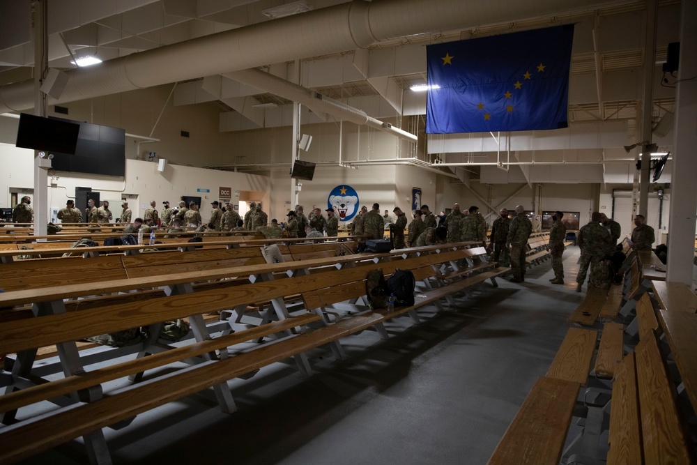 Alaska Army National Guard Aviation Company Mobilization