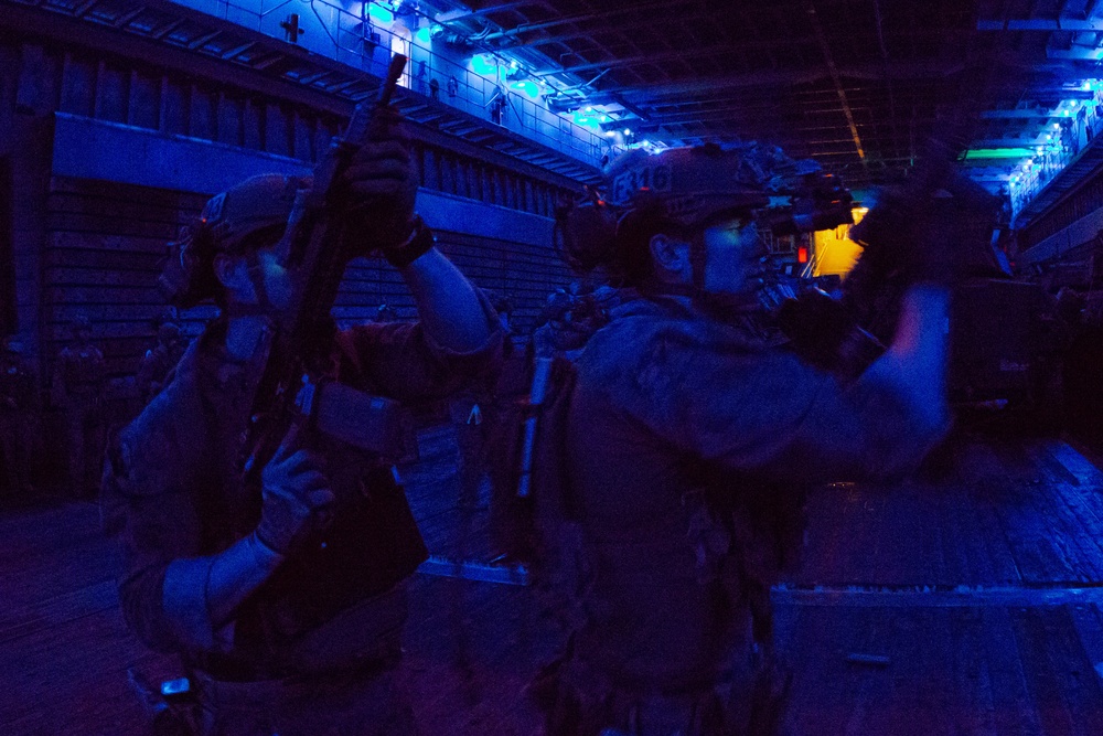 31st MEU MRF Dryfire Rehearsals