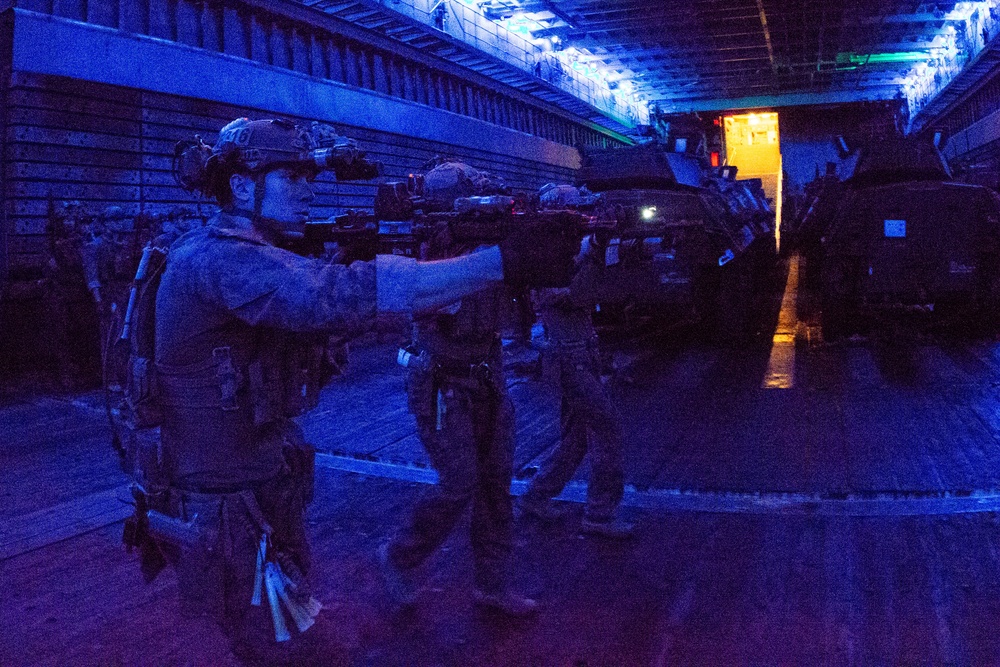 31st MEU MRF Dryfire Rehearsals