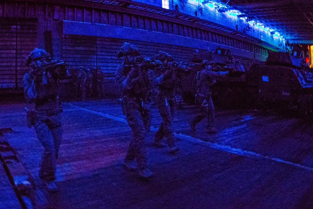 31st MEU MRF Dryfire Rehearsals