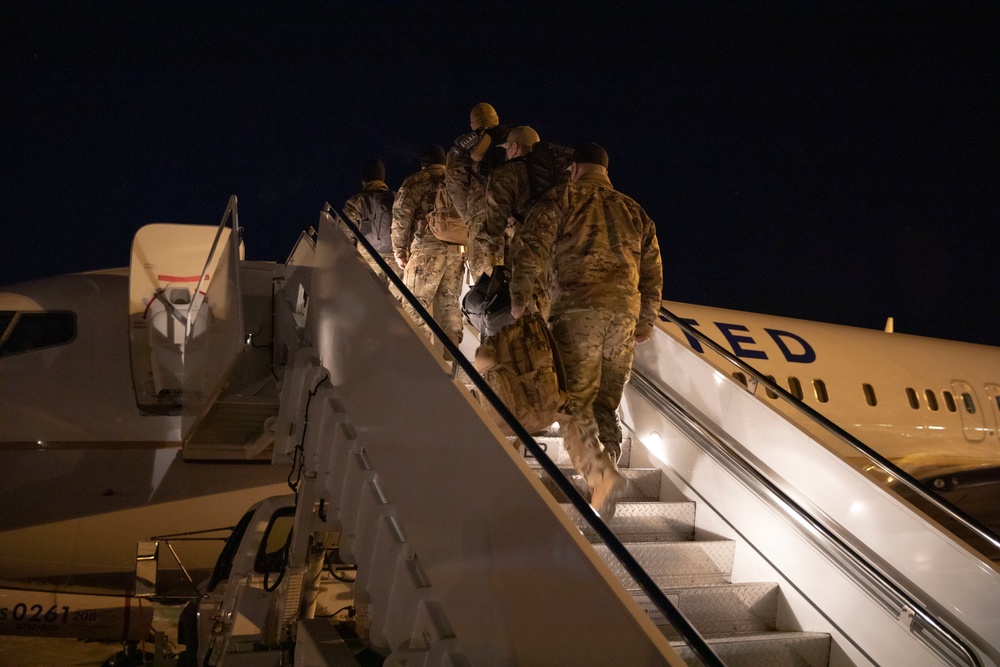Alaska Army National Guard Aviation Company Mobilization