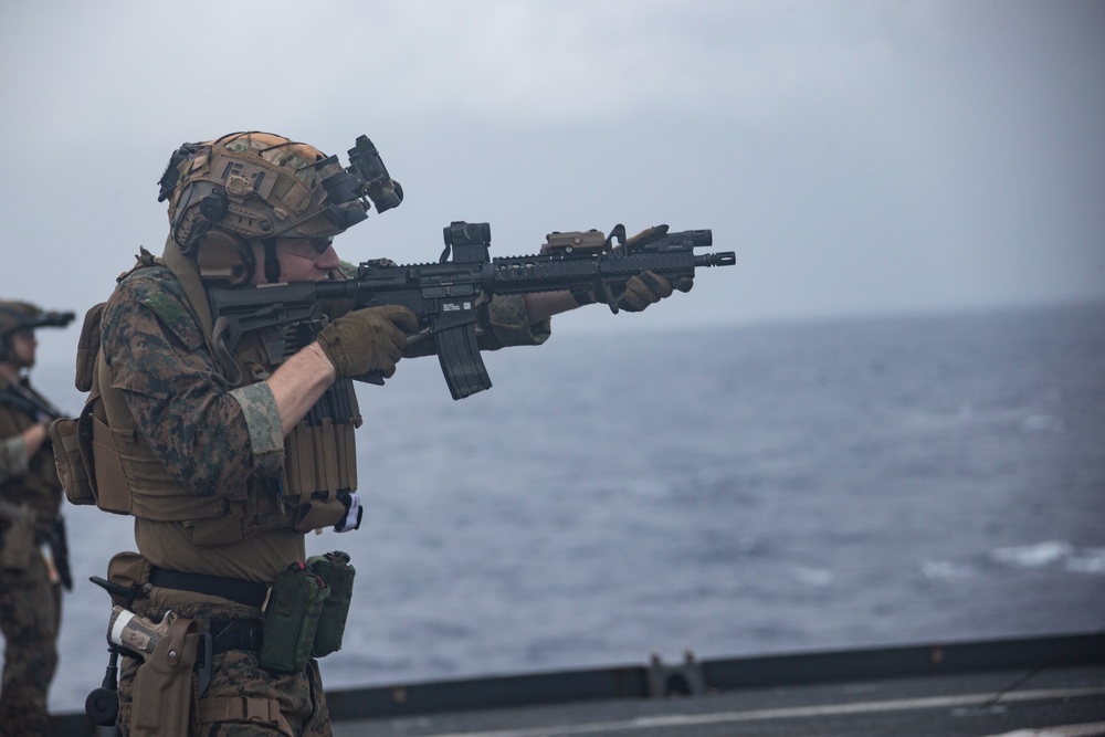 Recon Moving Range USS Germantown