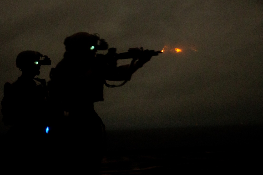 Recon Moving Range USS Germantown