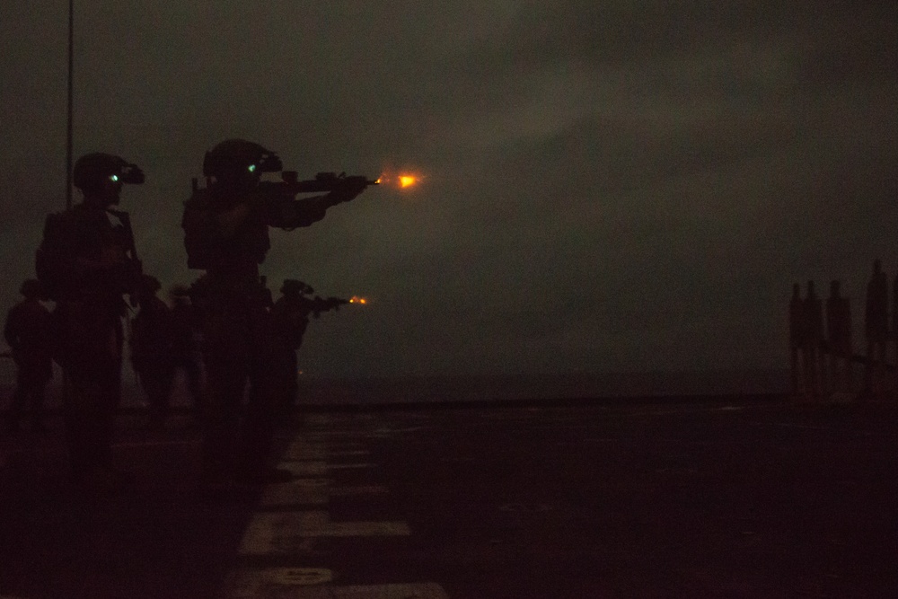 Recon Moving Range USS Germantown