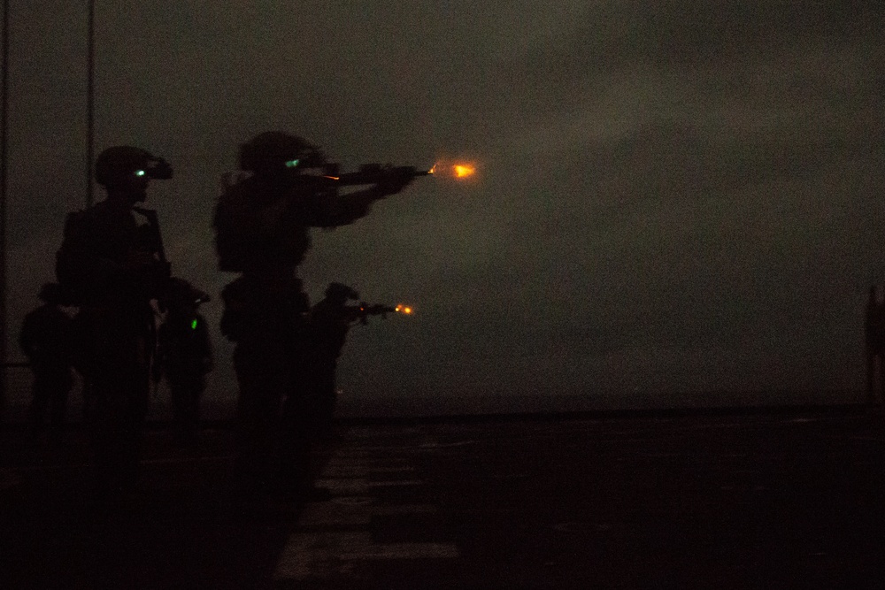Recon Moving Range USS Germantown