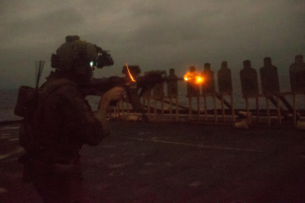 Recon Moving Range USS Germantown