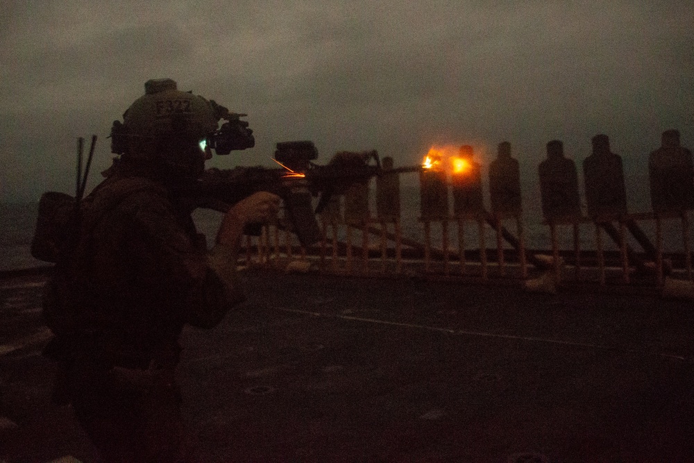 Recon Moving Range USS Germantown