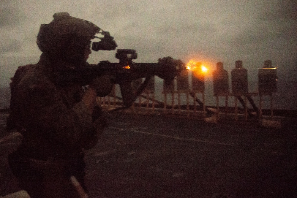 Recon Moving Range USS Germantown