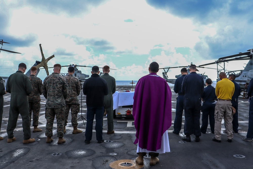 Mass Aboard USS New Orleans