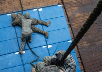 USS Germantown Fast Roping