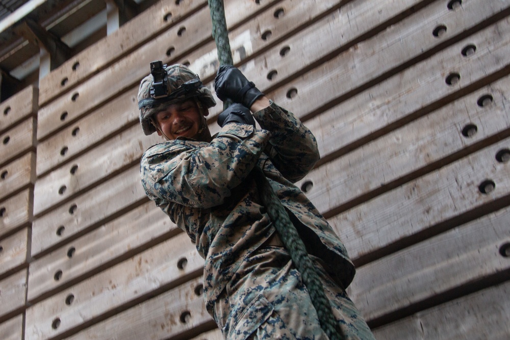 USS Germantown Fast Roping