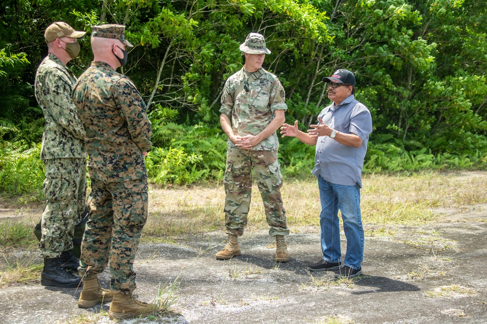 31st MEU Visits Peleliu