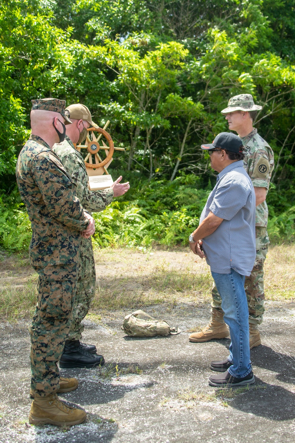 31st MEU Visits Peleliu