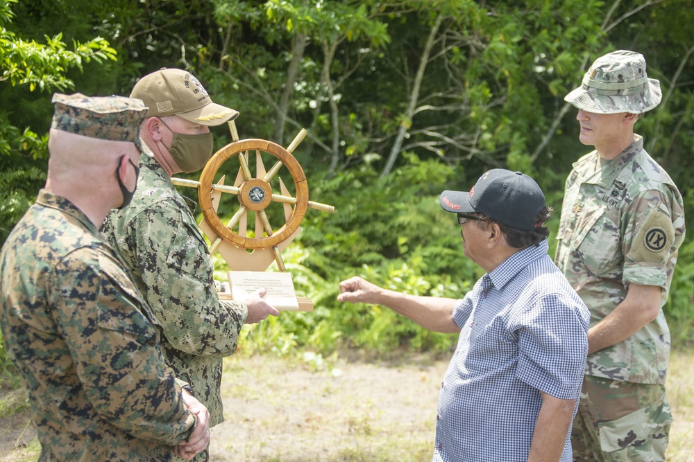 31st MEU Visits Peleliu