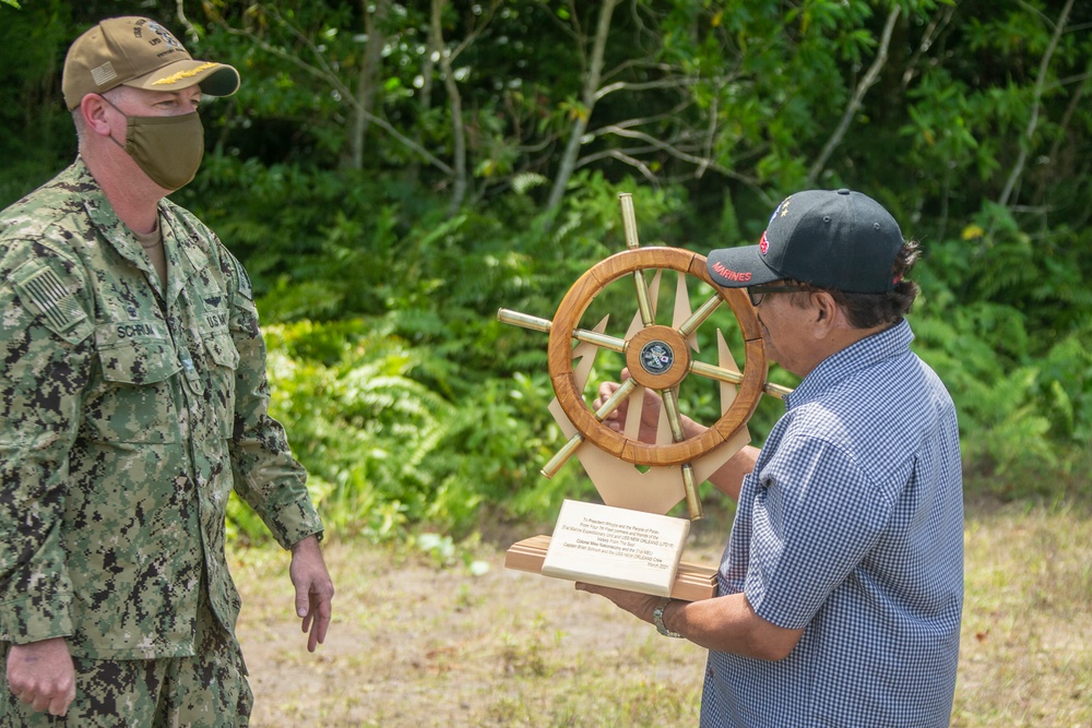 31st MEU Visits Peleliu