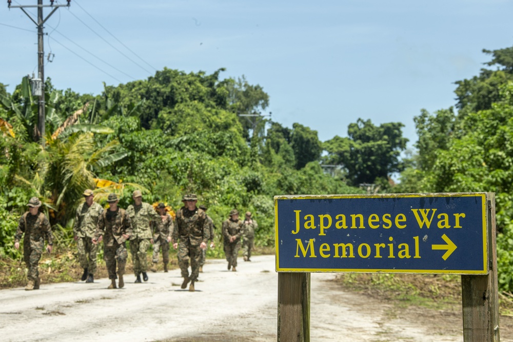 31st MEU Visits Peleliu