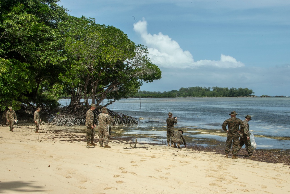 31st MEU Visits Peleliu