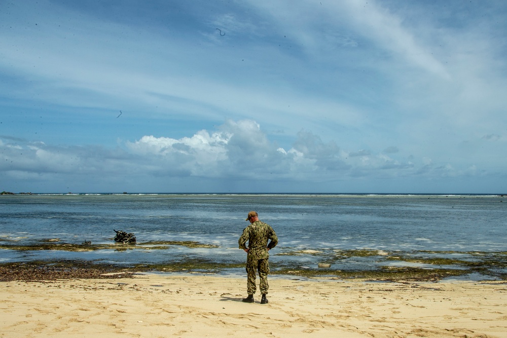 31st MEU Visits Peleliu